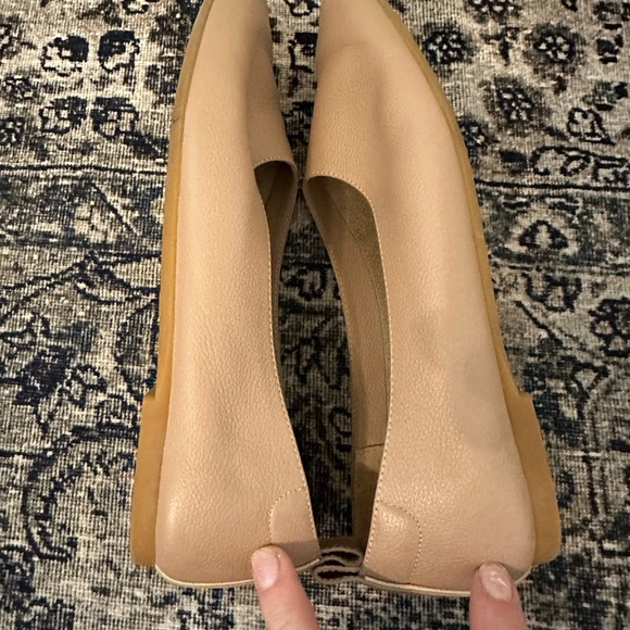 EVERLANE Women’s 5.5 The Day Glove Flats Tan - Picture 6 of 11